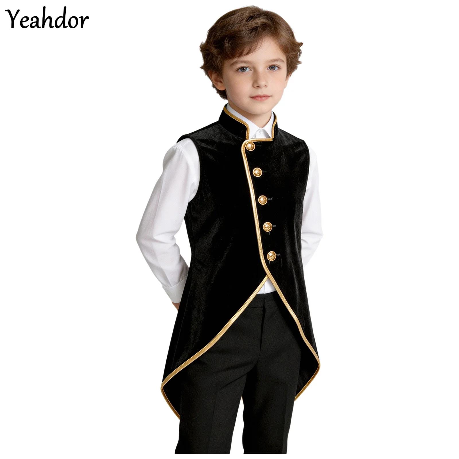 Jackets - Jongens Retro Middeleeuwse Renaissance Steampunk Gotische