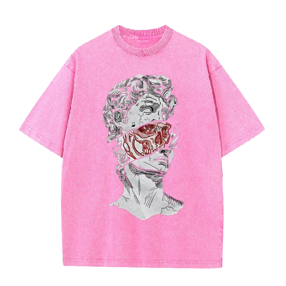 2026 Vintage Gebroken David St - Acid Wash Vintage Graphic T Shirt recensie en prijs