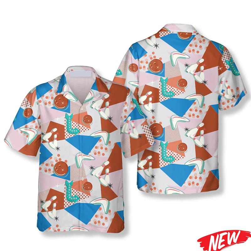 Klassiek Hawaiiaans overhemd m - Short Sleeve Bowling Shirt Retro recensie en prijs