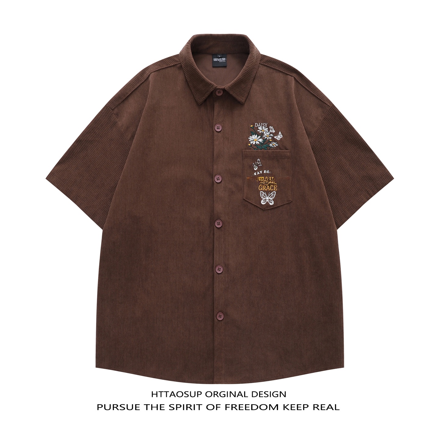 HTTAOSUP 2026 Heren overhemd m - Corduroy Button Up Shirt Men recensie en prijs