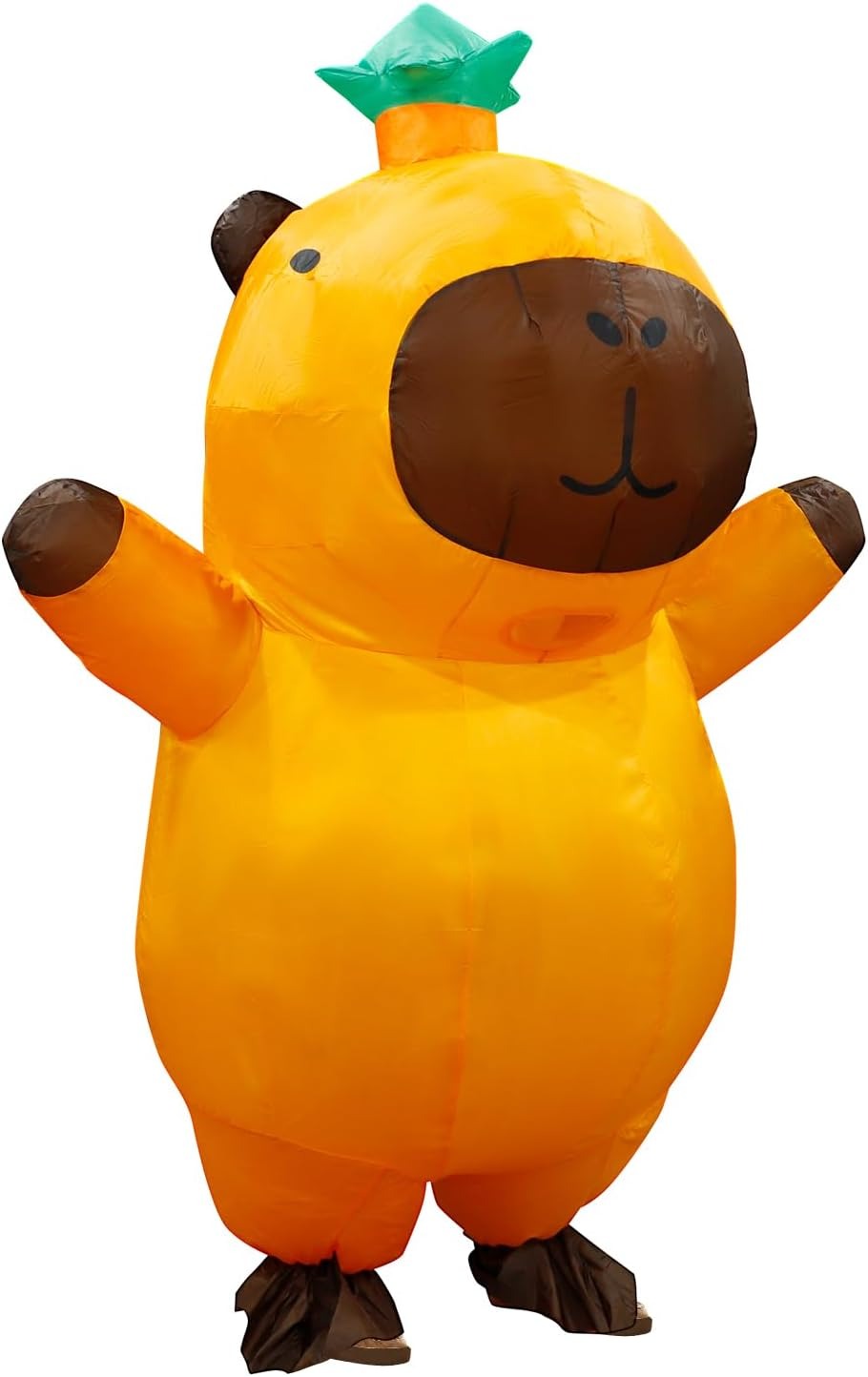 Opblaasbaar capybara-kostuum v - Suits recensie en prijs