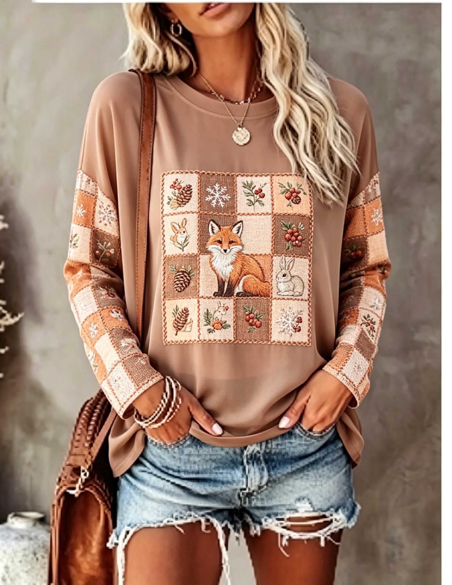 Dames T-shirt met lange mouwen - T-Shirts recensie en prijs