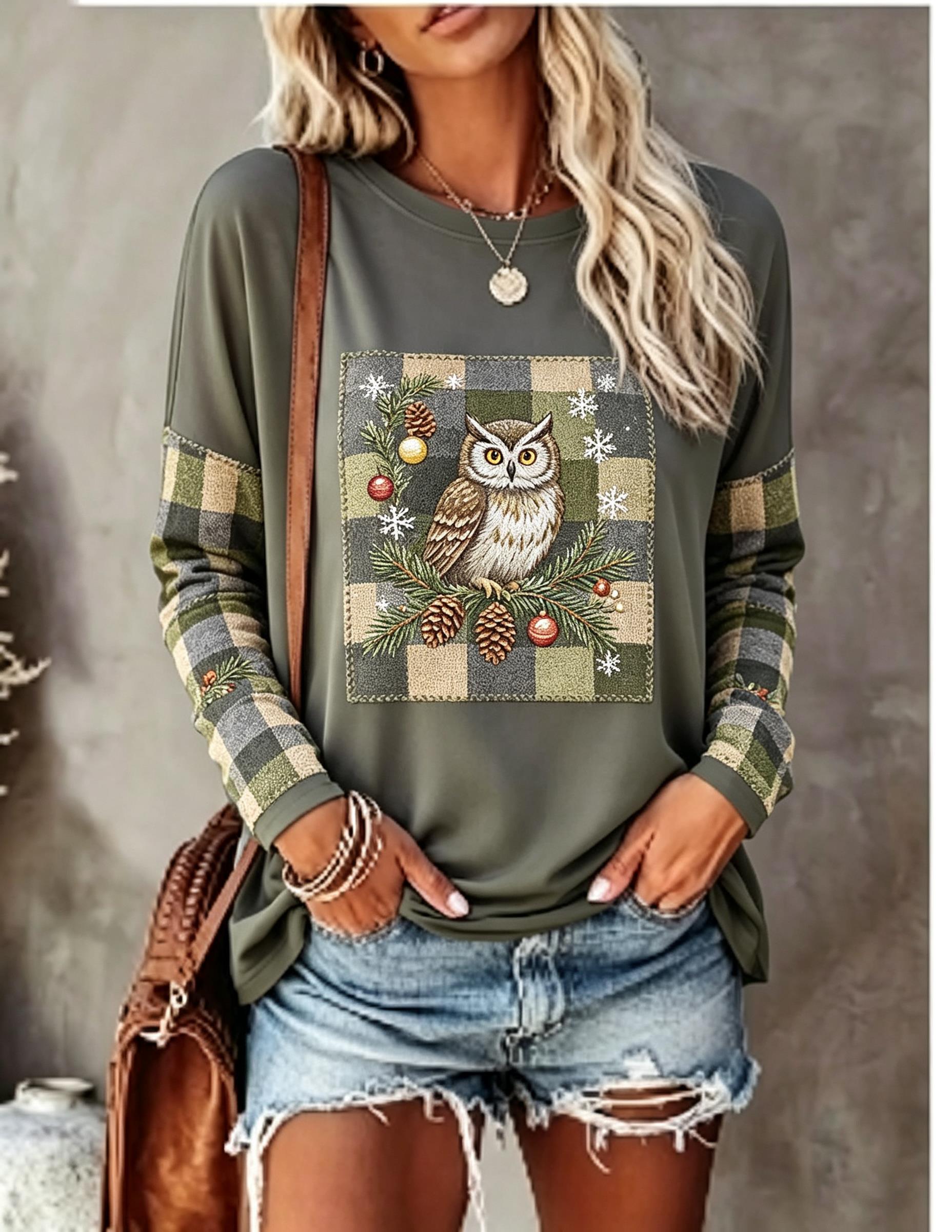 Dames T-shirt met lange mouwen - T-Shirts recensie en prijs